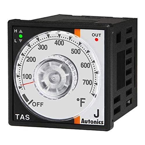 [Australia - AusPower] - Autonics Temp Control, 1/16 Din, Analog, Pid Control, Relay Output, J Thermocouple, 32 to 752 F, 100-240 Vac - TAS-B4RJ4F 