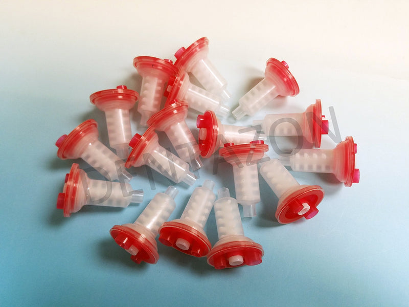 [Australia - AusPower] - [DXM]Red Dental Dynamic Mixing Tips compatible with 3M ESPE Pentamix mixing machine 1 bag (50pcs) 