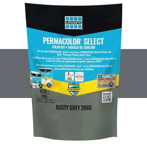 PERMACOLOR Select Grout Color Kit in Dusty Grey for tile grout