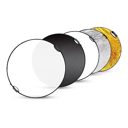 Selens 32 in Reflector Photography, Collapsible Light Reflector 32 Inch