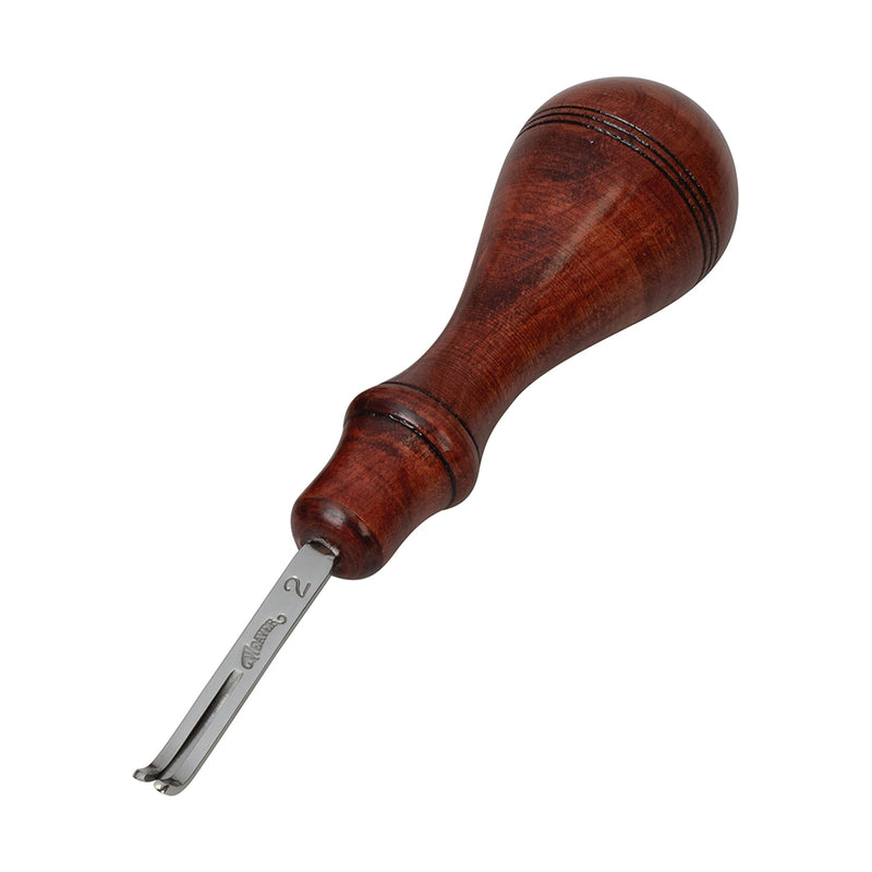 Weaver Leather Supply Leather Edger, Edge Beveler with Angled Tip for Refined Finish, Beveling Tools for Belts, Straps, and DIY Projects 1/16"