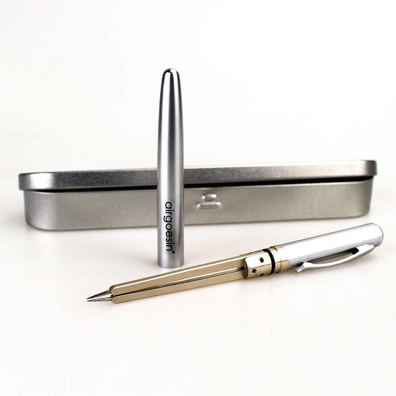[Australia - AusPower] - Airgoesin ECG EKG Calipers Pen Ruler Measures Precision Tool Gift for Cardiologist with Box 