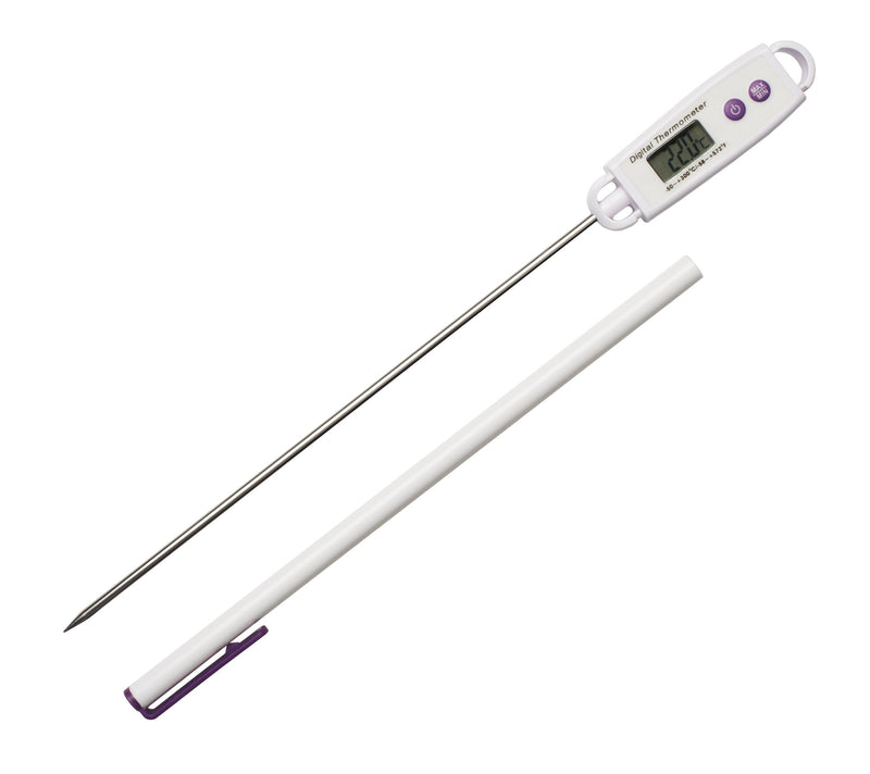 [Australia - AusPower] - SP Bel-Art, H-B DURAC Calibrated Electronic Stainless Steel Stem Thermometer, -50/300C (-58/572F), 197mm (7.75 in.) Probe (B60900-1900) 