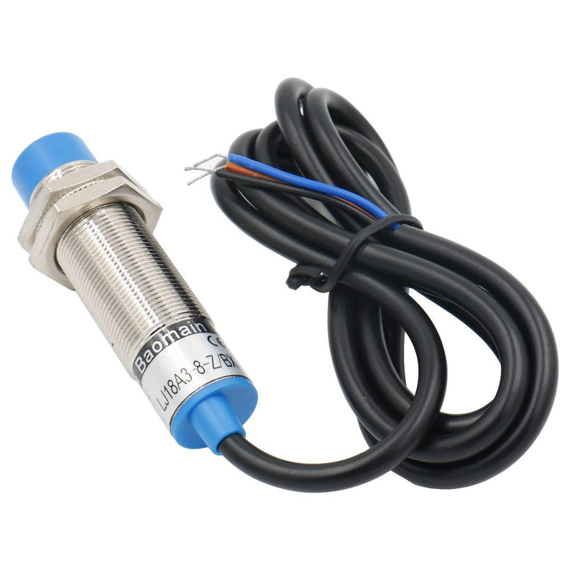 [Australia - AusPower] - Baomain LJ18A3-8-Z/BX 8mm Approach Sensor Inductive Proximity NPN NO Switch DC 10-30V 