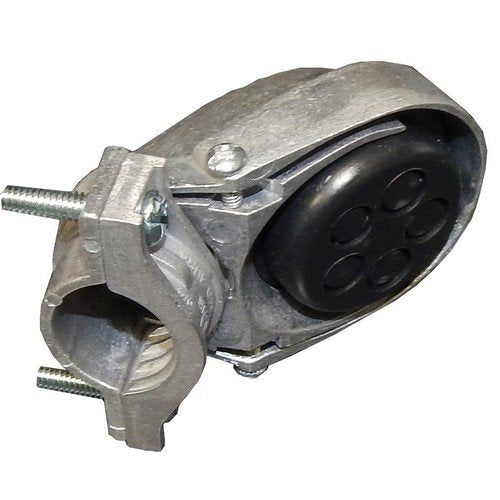 [Australia - AusPower] - Morris Products Aluminum Service Entrance Cap – Clamp On Caps – For Pulling Service Drop Conductors, Rigid Conduit, IMC, E.M.T. – Heavy Duty Pressure Clamp – Weather Resistant – 2”, (15525) 2” 