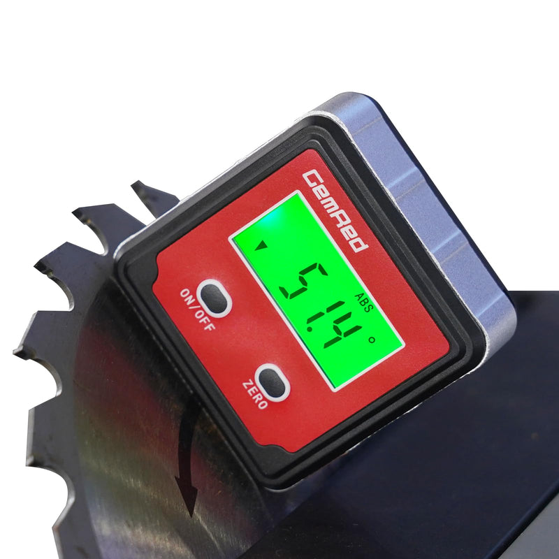 [Australia - AusPower] - GemRed 82412 Digital Angle Gauge (Green Backlight) 