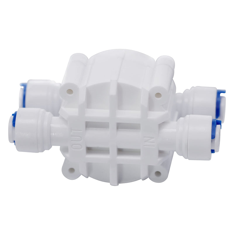 [Australia - AusPower] - DIGITEN 1/4" Automatic Shut-Off Valve with Quick-Connect Fittings For RO Reverse Osmosis 