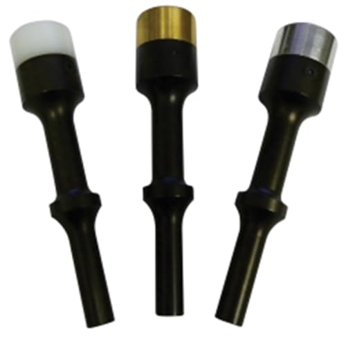 VIM Tools VIMAH100 soft tip air hammer chisels in a compact pneumatic tool set