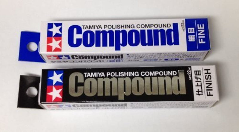 [Australia - AusPower] - TAMIYA Polishing Compound Fine and Finish SET 