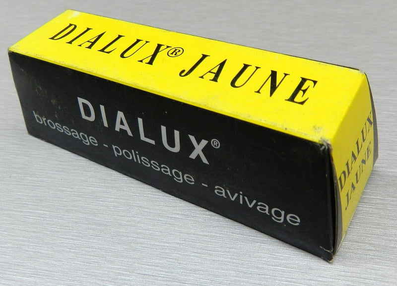 [Australia - AusPower] - YELLOW DIALUX JAUNE YELLOW METALS POLISHING COMPOUND ROUGE BRASS COPPER POLISH (E 4) 