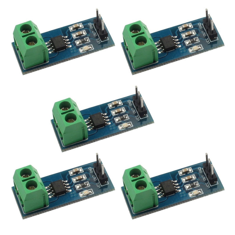 [Australia - AusPower] - DAOKI 5PCS 20A Range ACS712 Current Sensor Module Detector 