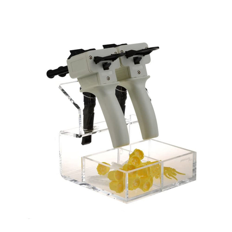 [Australia - AusPower] - Dental Impression Cartridge Delivery Dispenser Gun Mixing Tips Organizer Holder Acylic 