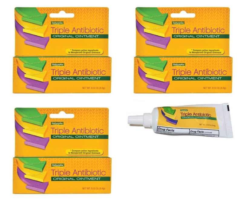 [Australia - AusPower] - Natureplex Triple Antibiotic Original Ointment 0.33 Ounce Tube 3 Pack 0.33 Ounce (Pack of 3) 