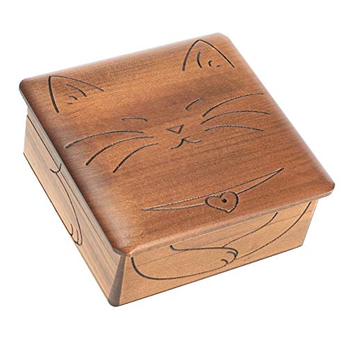 Polish Handmade Wooden Floral Box Linden Wood Keepsake Bracelet Jewelry Box