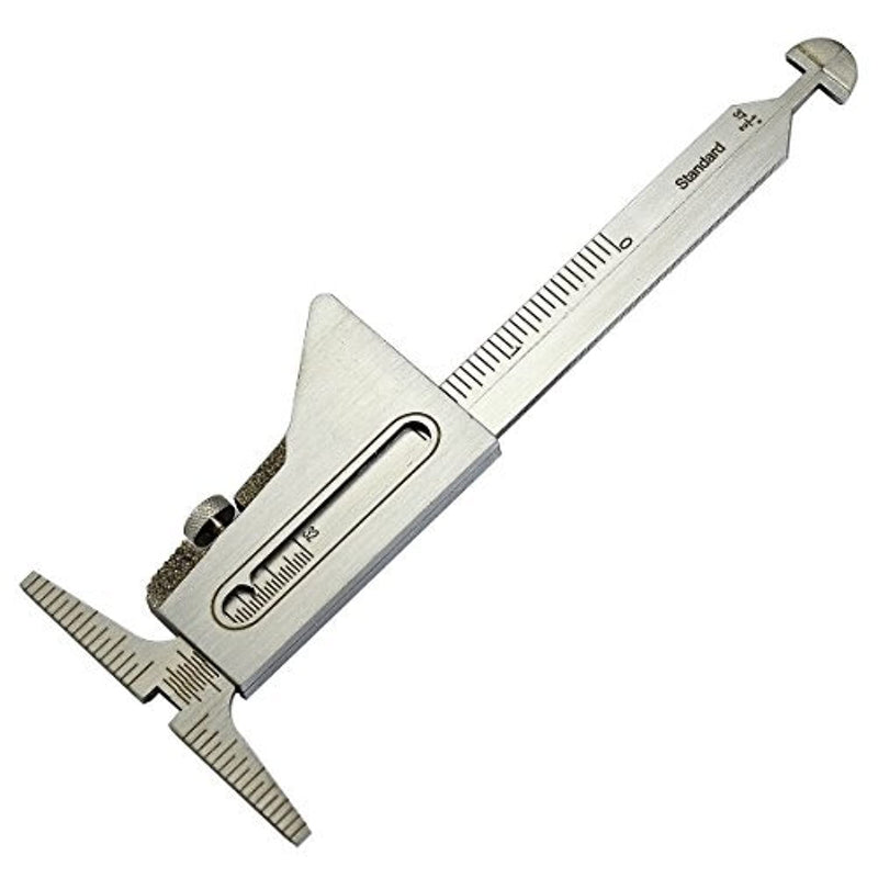 RIVERWELD Hi Lo Welding Gauge Gage Test Ulnar Welder Inspection Gauge Both Inch and Metric Checks Internal Misalignment Pipe Wall Thickness Leg Length for a Fillet Weld Crown Height