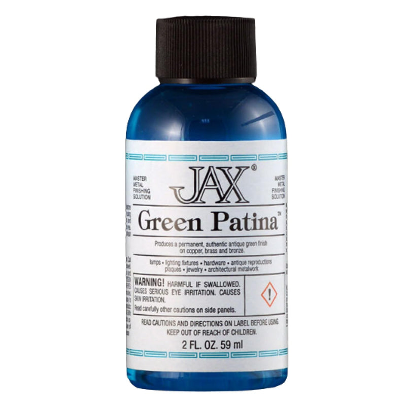 [Australia - AusPower] - JAX Green Patina - Metal Finishing Solution - Antique Finish without Heat or Electricity - 2 Ounce 2 Fl Oz (Pack of 1) 
