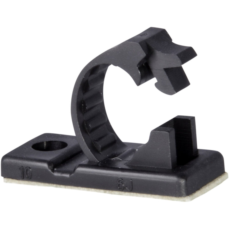 [Australia - AusPower] - 25pcs JacobsParts V3 Adhesive Cable Management Clips, 0.3 Inch Fixed Clamp with Optional Screw Mount (Small) Small 