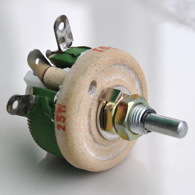 [Australia - AusPower] - Electronics-Salon 25W 1K OHM High Power Wirewound Potentiometer, Rheostat, Variable Resistor. 1000 OHM 