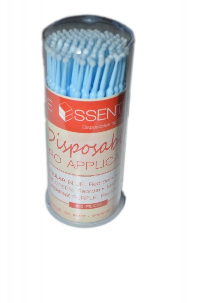 [Australia - AusPower] - 3D Dental MBSF Micro-Brush Applicators, Super Fine, 4" x 100" Size, Pack of 4 