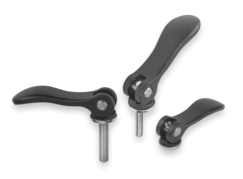 [Australia - AusPower] - Kipp 04232-2011A3 Cam Levers with 5/16-18" Internal Thread, Inch, Steel Surface Finish, Size 2 