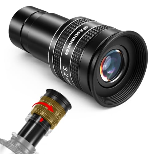 Astromania Telescope Eyepiece 3.2mm Wide Angle 58° Planetary Eyepiece 1.25"
