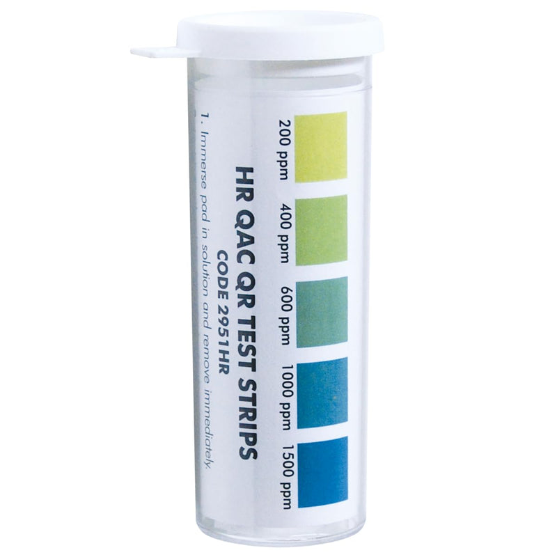[Australia - AusPower] - Lamotte 2951HR QAC High Range Test Strips, 50/Vial (Pack of 50) 