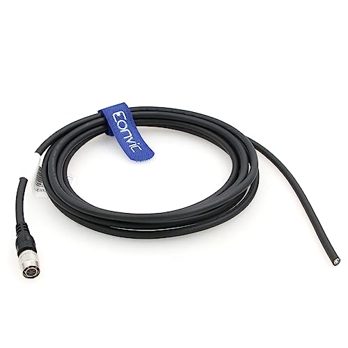 High Flex 6 Pin Female to SFCC CCD Soft Cable for Basler GIGE AVT Industrial Camera 3M/9.8ft Straight line