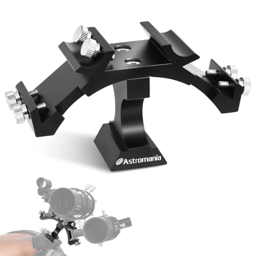 Astromania Finder Scope Mount, Finderscope Mount Bracket for Triple Finders Three Aiming Devices