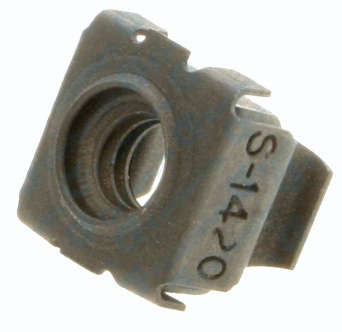[Australia - AusPower] - 25 Cage Nuts 1/4-20 Fits 3/8 Hole - Phosphate Clipsandfasteners Inc 