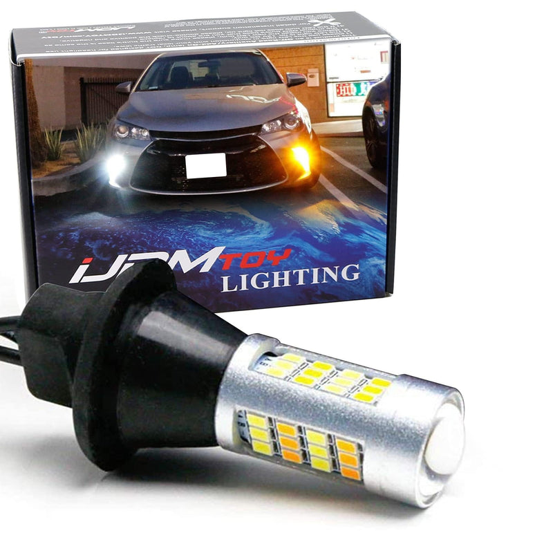 [Australia - AusPower] - iJDMTOY High Power 42-SMD LED Front Turn Signal Light w/White Add-On Feature Compatible With 2015-2017 Toyota Camry LE SE or Special Edition 
