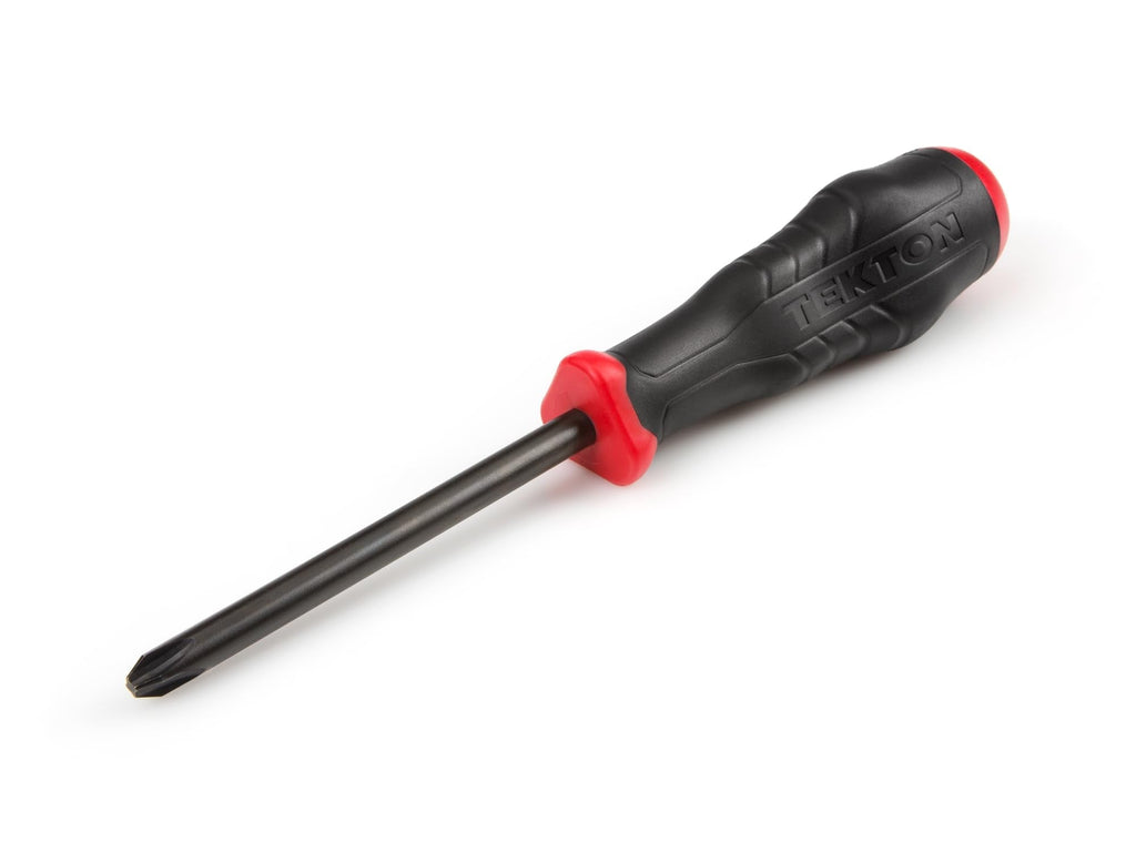 TEKTON #3 Phillips High-Torque Black Oxide Blade Screwdriver | 26683 | Made in USA 4 in. Blade