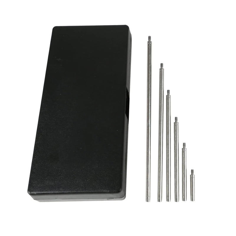 [Australia - AusPower] - Anytime Tools Dial/Digital Indicator Extension Stem Rod Set 6 Piece 1", 2", 3", 4", 5", 6" Combine to 0-21" 