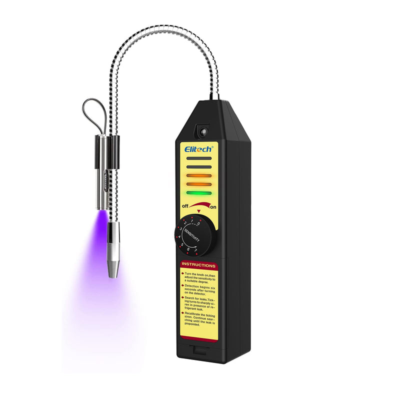 [Australia - AusPower] - Elitech Freon Leak Detector Halogen Refrigerant Gas Leak Detector HVAC Tester AC Sniffer R22 R410A R134A 1234YF, WJL-6000S WJL-6000 