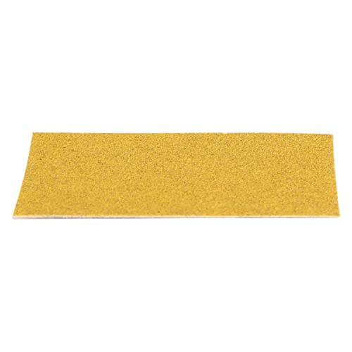 Mirka Sandpaper Gold 70 x 125 mm Grain P120 Pack of 10 | Universal sandpaper with ideal for plaster, spatula, chipboard, wood, varnish, versatile and durable grain P120