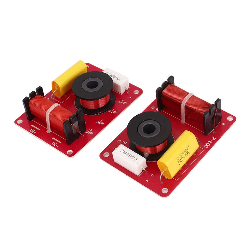 [Australia - AusPower] - uxcell 2 Pcs 100W 2-Way Speaker System Audio Crossover Filters Frequency Distributor 