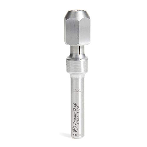 Amana Tool - 47648 1/4" Shank CNC Extension Adapter For 1/8" Shank Router Bits