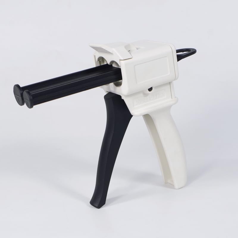[Australia - AusPower] - SDent® Dental Two Components Manual Silicone Glue Gun Dental Silicon Injection Dispenser Gun Dental Silicone Impression Material Light Body Dispenser Gun for 50ml 1:1/2:1 type3 
