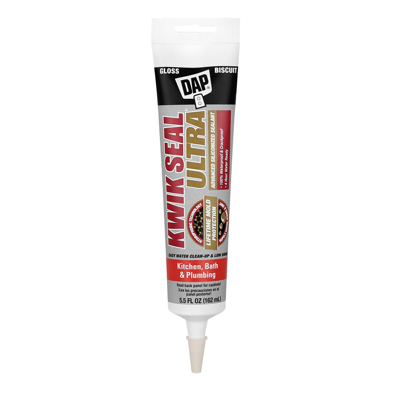 [Australia - AusPower] - DAP 18916 Kwik Seal Ultra Biscuit 5.5 oz Premium Siliconized Sealant 