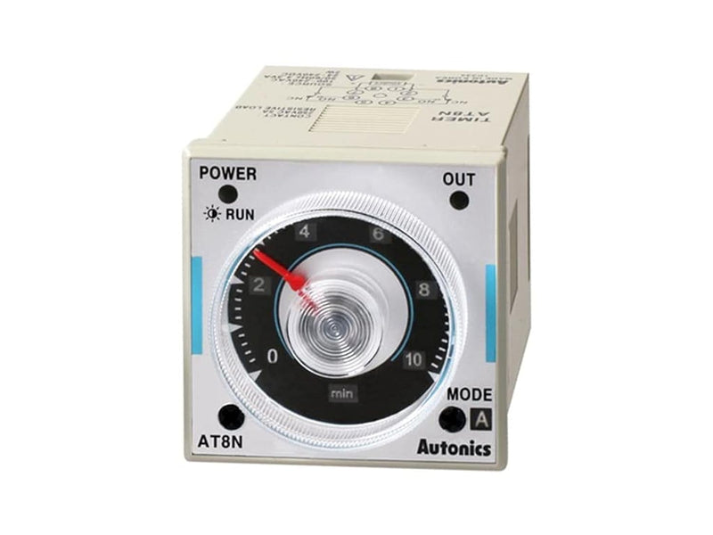 [Australia - AusPower] - AUTONICS AT8N-24-240 Multi-Function Timer, 0.05SEC-100HR, 100VAC-240VAC 