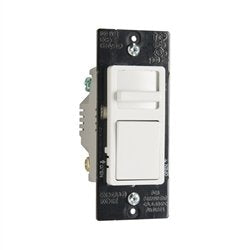 [Australia - AusPower] - Legrand - Pass & Seymour Wide Slide Series CFL/LED/Incandescent Single Pole 3-Way Paddle Slide Dimmer, Preset, White 