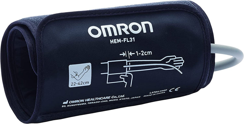 OMRON Intelli Wrap Cuff 22-42cm HEM-FL31-E | Original OMRON replacement cuff for compatible upper arm blood pressure monitors
