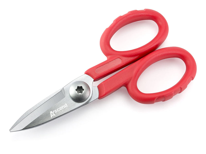 [Australia - AusPower] - Ascend Tools 5-1/2 inch Carbon Steel Shears - Kevlar, Dyneema, Vectran, Spectra, Technora, Nomex, Innegra, Dacron, Fiberglass, Carbon Fiber, Fiber Optic Kevlar Shears 
