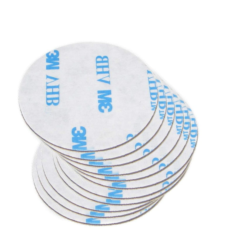 [Australia - AusPower] - 12 of Circle Dots 1.38 Compatible with 3M Adhesive Double-Sided Tape Pads for Mounting Bonding 