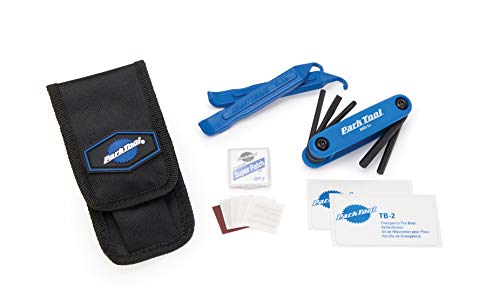 Park Tool WTK-2 Essential Tool Kit in blue, compact bicycle repair tool set
