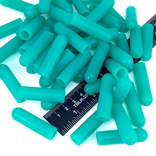 [Australia - AusPower] - 50 Piece 3/8" ID High Temp Silicone Rubber End Caps - Powder Coating, Painting, Plating, Blasting Protection 