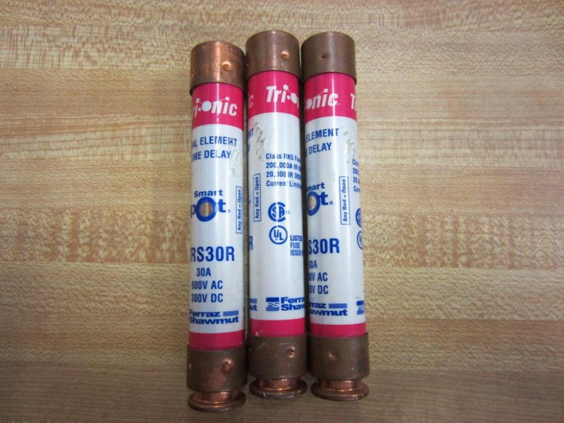 Ferraz Shawmut TRS30R 30 Amp Fuse (Pack of 3)
