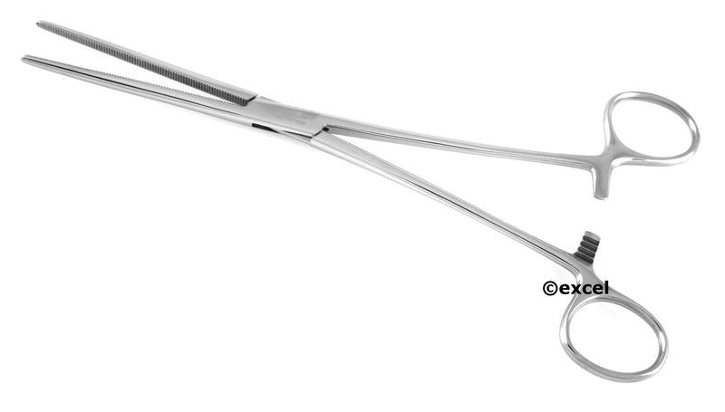 [Australia - AusPower] - Rochester Pean Forceps Straight Jaws with Horizontal Serrations (sizes 6.25" to 16" long) - SurgicalExcel (16") 16" 
