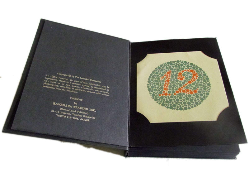 [Australia - AusPower] - KANEHARA Ishihara Test Chart Books for Color Deficiency 24 Plates. by KANEHARA 