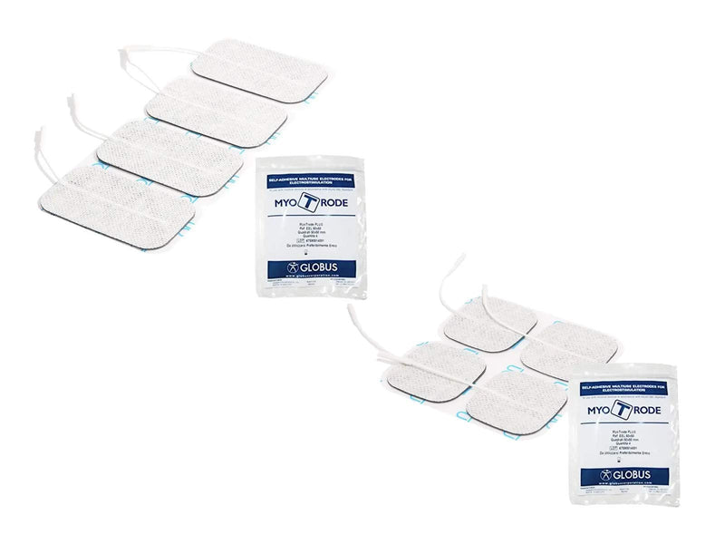 Globe 16 ELECTRODES PREMIUM : 2 pouches Squares + 2 pouches Rectangular UNIVERSAL
