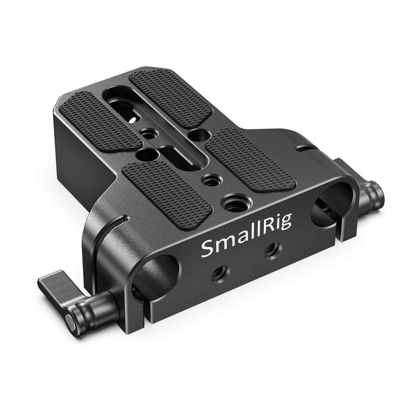 [Australia - AusPower] - SmallRig Camera Base Plate with 15mm LWS Rod Rail Clamp, Baseplate for Sony A6500 A6600 A6300, for Canon R5 R6, for Sony A7SIII / A7III, Both for Cameras & Cages - 1674 